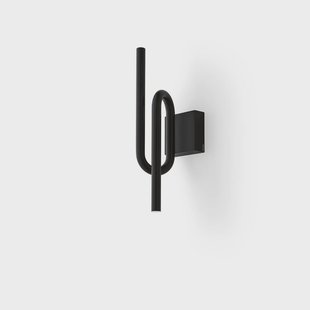 Tobia wandlamp Black Foscarini - Woonkamer - Designer - Metaal - Meerdere lampen