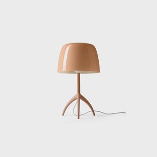Lumiere Nuances LED tafellamp, 35 cm, roze, dimbaar Lumiere nuances piccola Foscarini - Woonkamer - Designer - Glas - Met lampenkap