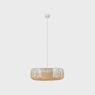 Forestier - Bamboo Hanglamp XL White