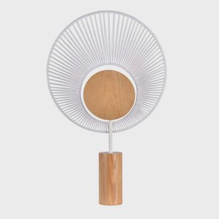 Forestier - Oyster Taffellamp White