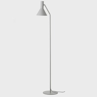 Lyss vloerlamp lichtgrijs - FRANDSEN - Woonkamer - Designer - Metaal - 1 lamp