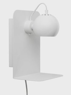 FRANDSEN - Ball Wandlamp met Usb Matte Wit