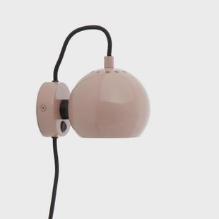 FRANDSEN - Ball Wandlamp Glossy Nude