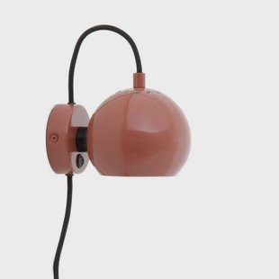 FRANDSEN - Ball Wandlamp Glossy Red