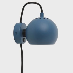 FRANDSEN - Ball Wandlamp Matt Petroleum Blue