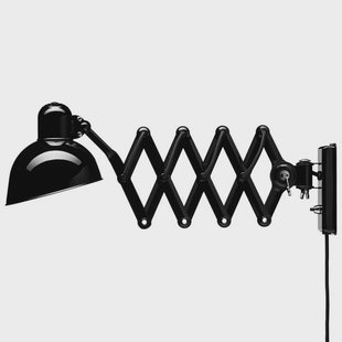 FRITZ HANSEN - Kaiser Idell wandlamp met stekker, zwart