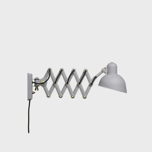 FRITZ HANSEN - Kaiser idell 6718-W wandlamp met stekker grijs,