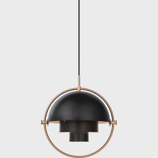 GUBI - Multi-Lite Hanglamp Ø36 Geelkoper/Zwart