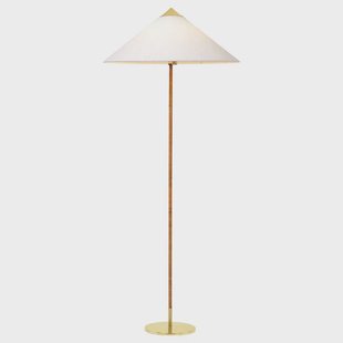 GUBI - 9602 Vloerlamp Brass/Canvas