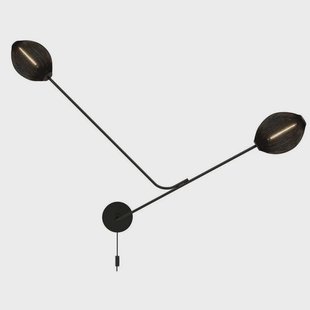GUBI - Satellite Wandlamp Soft Black