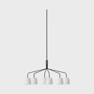 GUBI - Howard 6 Kroonluchter Bone China
