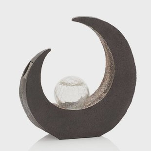 Lindby - Adem Solar Cell Lamp Brown/Clear