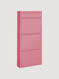 Wandkapstok Caruso met opvouwbare vakken