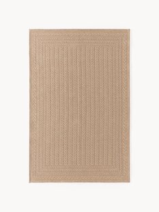 Handgeweven in- &amp; outdoor vloerkleed Anil met geometrisch patroon