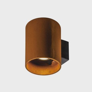 SLV - Rusty® Up/Down Round Buiten Wandlamp 3000/4000K Rust
