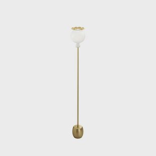 Opyo Vloerlamp Brass kdln - Woonkamer - Designer - Metaal - Met lampenkap