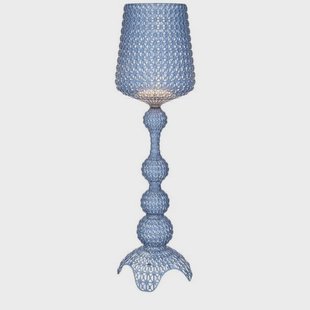 Kartell - Kabuki VloerLamp Licht Blauw
