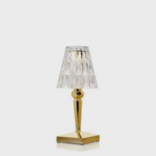 Kartell - Battery Portable Taffellamp IP54 Goud