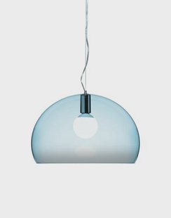 Kartell - FL/Y hanglamp lichtblauw