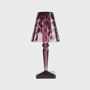 Kartell - Big Battery Taffellamp Plum