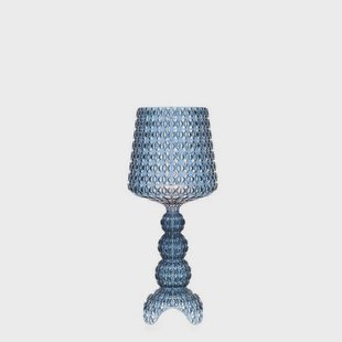 Kartell - Mini Kabuki Tafellamp Licht Blauw