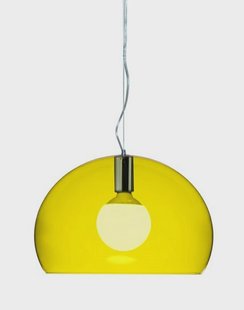 Kartell - Small Fl/Y Hanglamp Geel