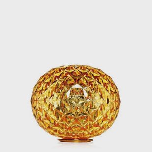 Kartell - Planet Tafellamp Small Geel