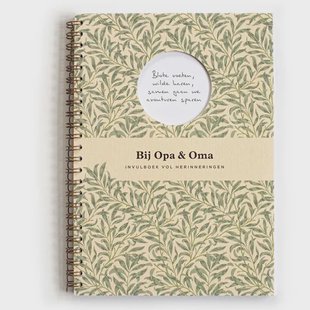 Bij opa en oma - invulboek vol herinneringen