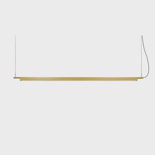 Compendium Hanglamp 2700K Brass Luceplan - Woonkamer - Designer - Metaal - 1 lamp
