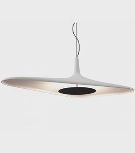 Soleil Noir Hanglamp 35 Wit Luceplan - Woonkamer - Designer - Kunststof - 1 lamp