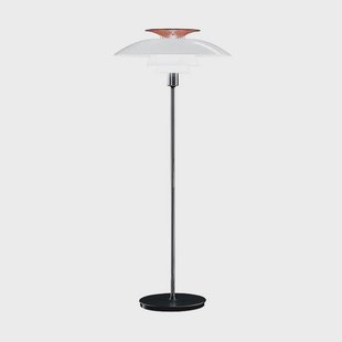 Louis Poulsen - PH 80 vloerlamp, wit/chroom/opaal, schakelaar