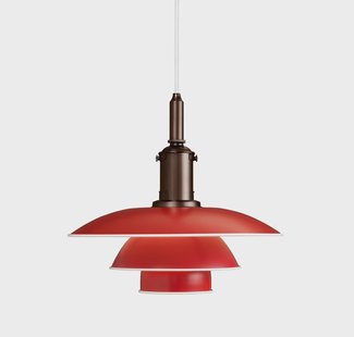 Louis Poulsen - PH 3½-3 Hanglamp Rood