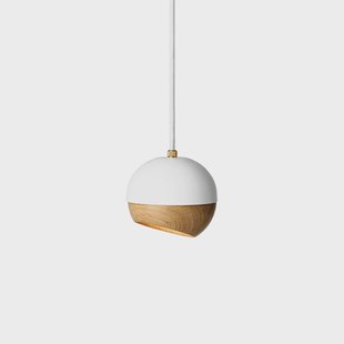 Ray Hanglamp Small Wit - Mater Ray S - Woonkamer - Designer - Hout - Bol