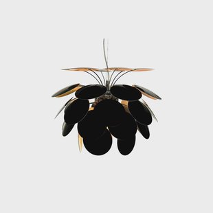 MARSET - Discoco Hanglamp Ø35 Zwart/Goud