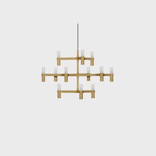 Crown Minor Hanglamp Gold Nemo Lighting - Eetkamer