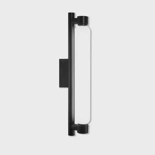 La Roche Wandlamp 2700K Matt Black Nemo Lighting - Woonkamer