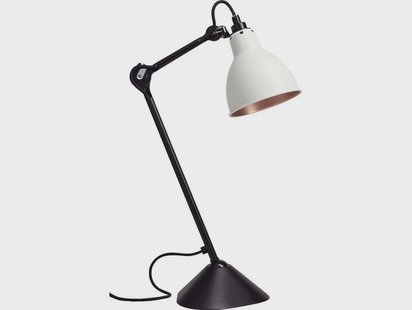 Lampe Gras - 205 Tafellamp Zwart/Wit/Koper