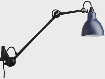 Lampe Gras - 222 Wandlamp Blauw/Zwart