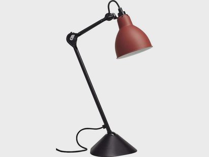 Lampe Gras - 205 Tafellamp Rood/Zwart