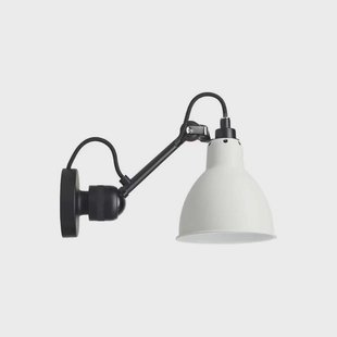 Lampe Gras - 304 Wandlamp Zwart/Wit