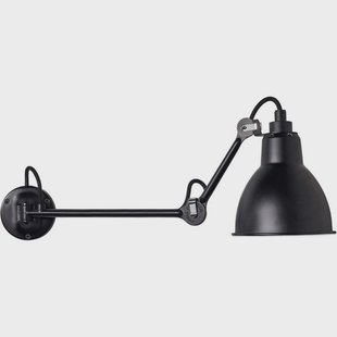 204L40 Wandlamp Zwart Lampe Gras - Woonkamer - Metaal