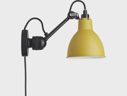 Lampe Gras - 304Ca Wandlamp Geel