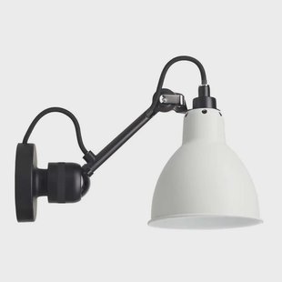 Lampe Gras - 304Sw Wandlamp Zwart/Wit