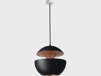 DCW - Here Comes The Sun Hanglamp Ø350 Zwart/Koper