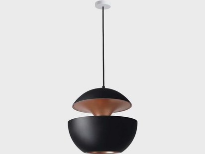 DCW - Here Comes The Sun Hanglamp Ø450 Zwart/Koper