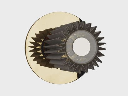 DCW - In The Sun 190 Wandlamp Goud/Zilver