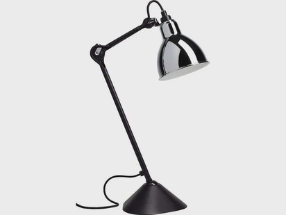 Lampe Gras - 205 Tafellamp Zwart/Chroom