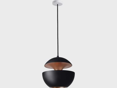 DCW - Here Comes The Sun Hanglamp Ø250 Zwart/Koper