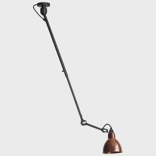 Lampe Gras - 302 Plafondlamp Zwart/Gebroken/Koper