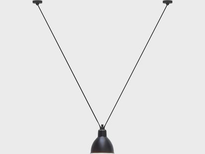 Lampe Gras - 323 L Hanglamp Round Black